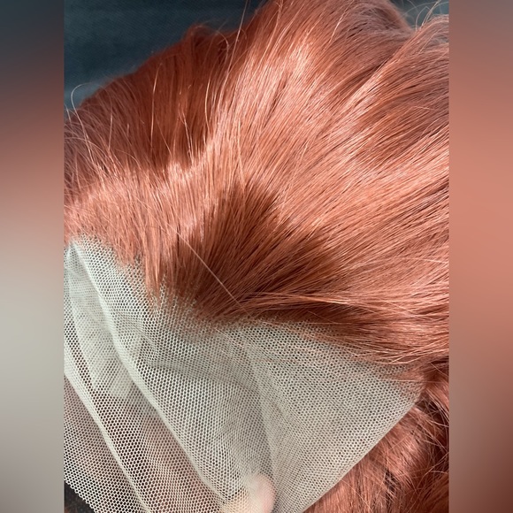 Copper Red Lace Front Wigs - Picture 4 of 10